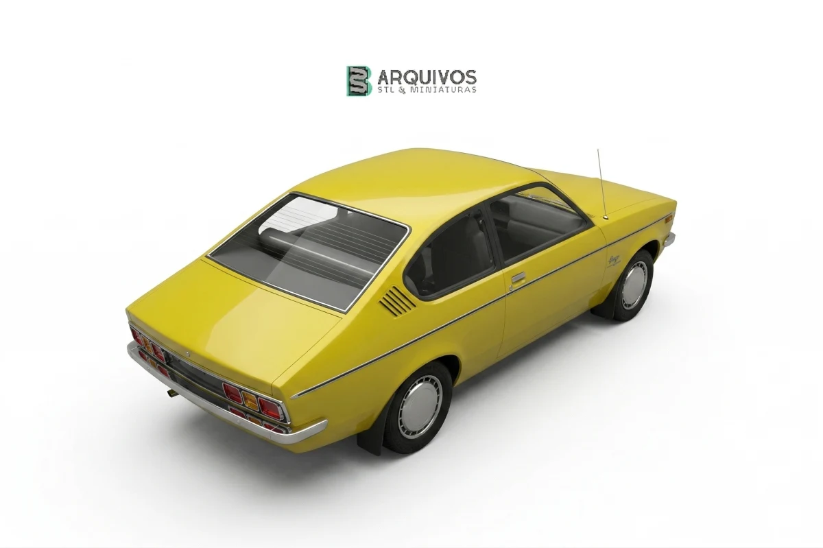 Modelo 3D STL - Holden Gemini coupe SL 1980 — foto 6